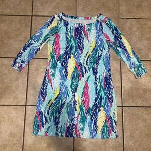 Lilly Pulitzer Light As A Feather Sophie Bodycon Dress Multicolor Stretch Sz M